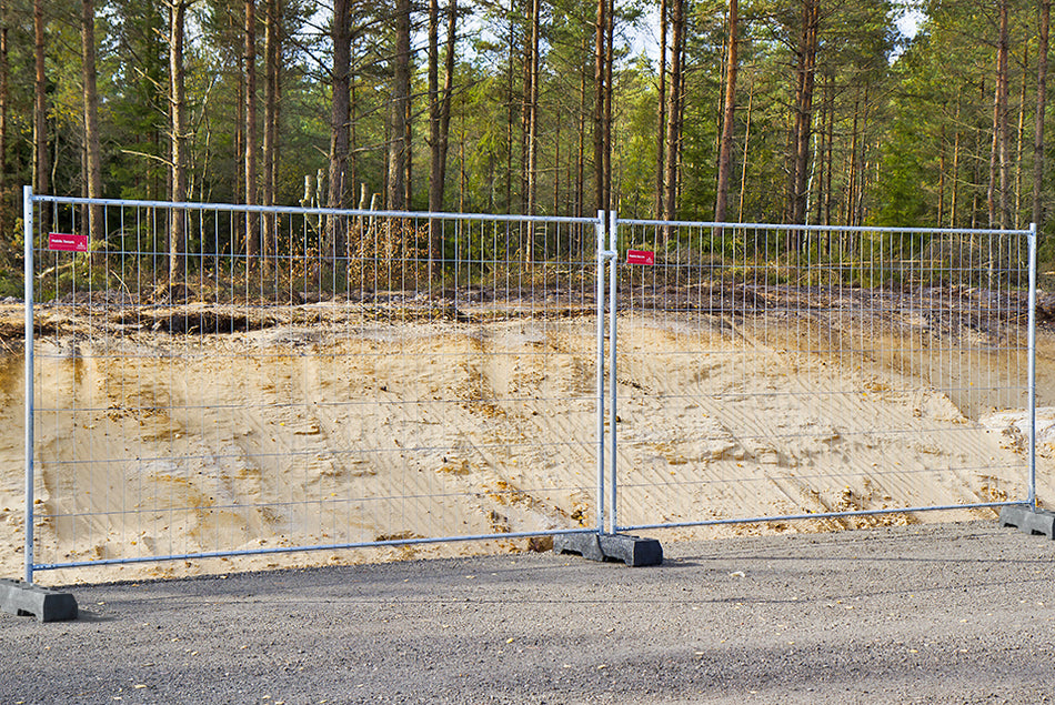 Byggstängsel Standard Original – Komplett Paket (105m)