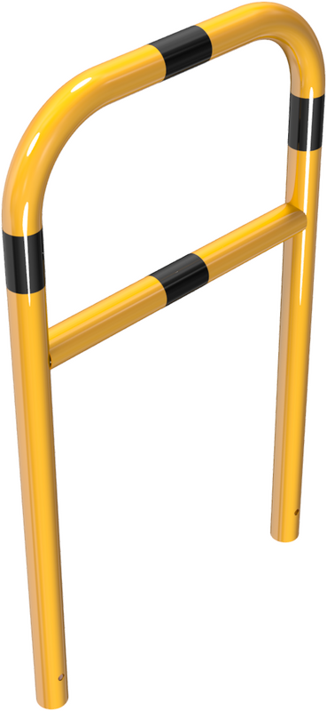 Sektionsräcke - Ø 60mm - med tvärbom