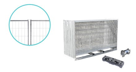 Byggstängsel Standard Original – Komplett Paket (105m)