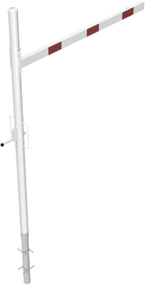 Justerbar Höjdbegränsningsbarriär - Premium - Svängmodell (2-4,5 m Bredd)