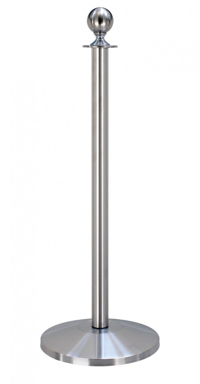 Avspärrningspaket -Expo- 18 Stolpar (Silver), Rep & Transportvagn