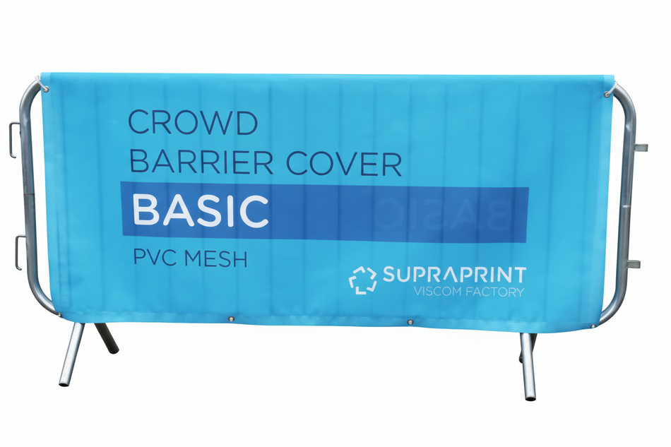 Folierad Avspärrningsöverdrag – Mesh PVC – 200 × 80 cm – Anpassat Tryck