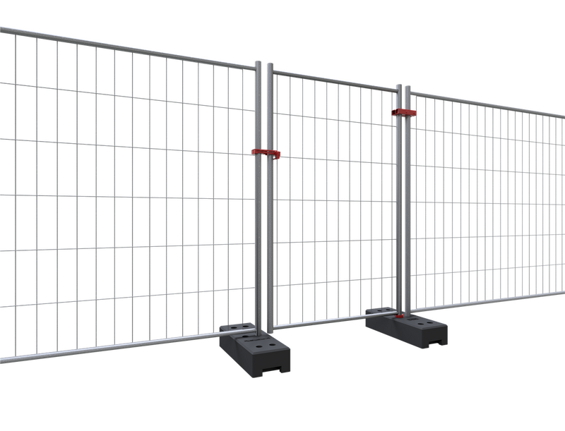 Basplatta för mobila stängsel – Återvunnen plast