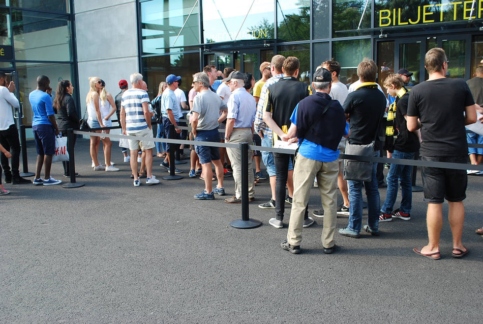 Avspärrningsstolpe Beltrac Route (3m band)