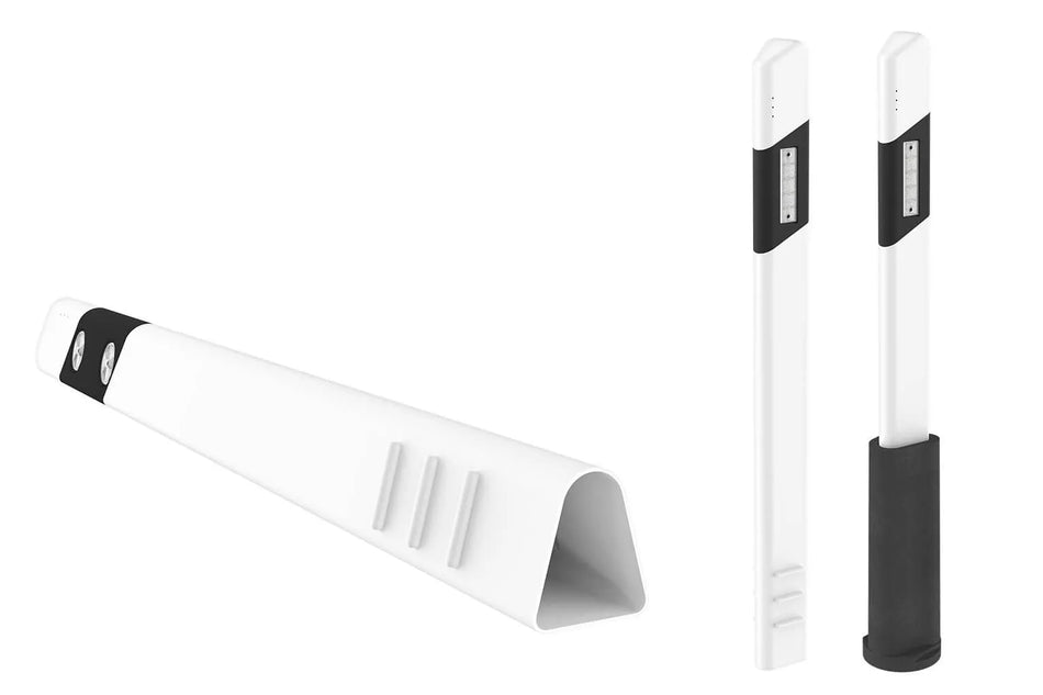 Kantmarkeringsstolpe – LP 621 – 160 cm med reflexer i klass 2