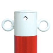 Kedjefäste för stålpollare (2-pack)