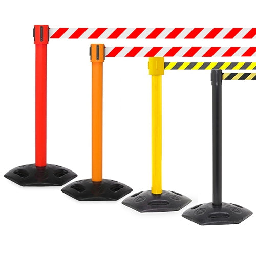 Avspärrningsstolpe Outdoor -250- (3.4m band)