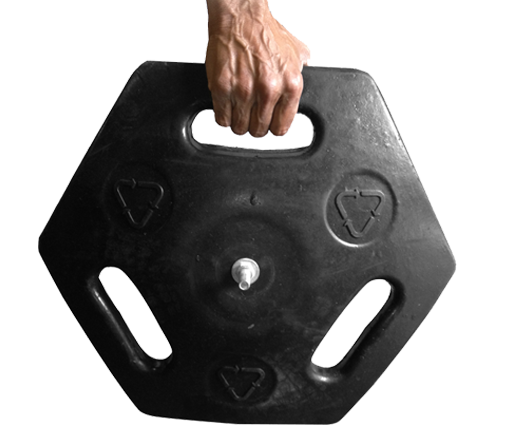 Flexibarrier - Utomhus - Endast fot