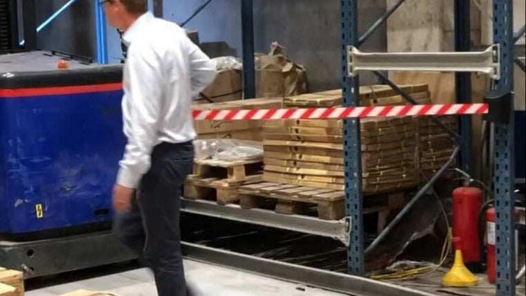 FlexiBarrier Väggmonterad Avspärrning -Basic 450- (4,5m band)