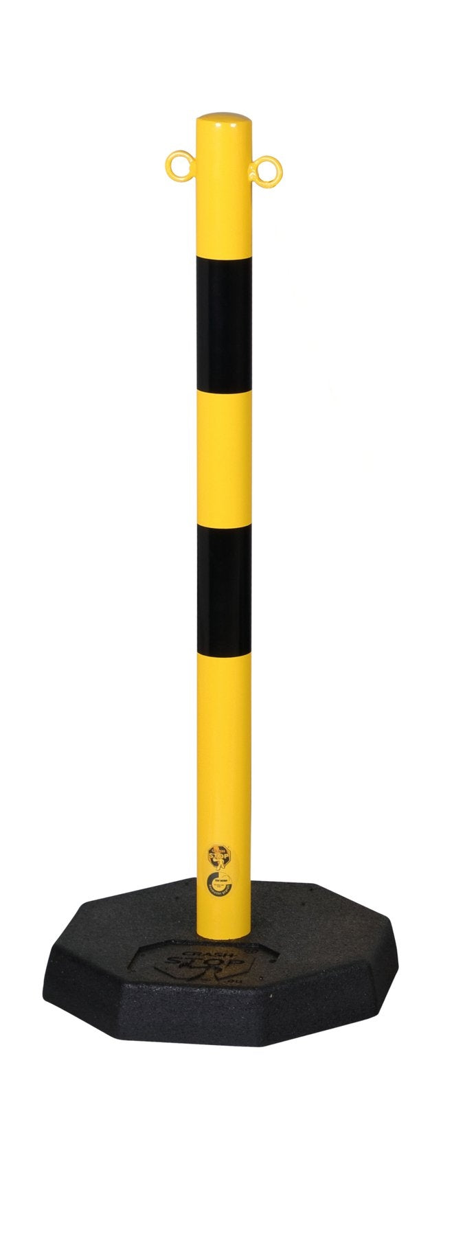 Avspärrningsstolpar med kedja inklusive transportvagn (25m)