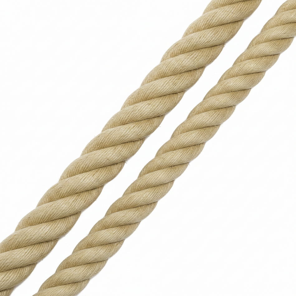 Avspärrningsrep – Hampa (Polyhemp/Spleitex) – Kapat till önskad längd (utan ändbeslag)
