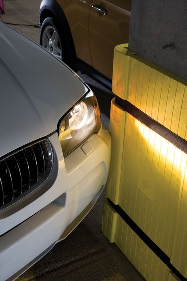 Kolumnskydd -Park Sentry- för fyrkantiga kolumner.