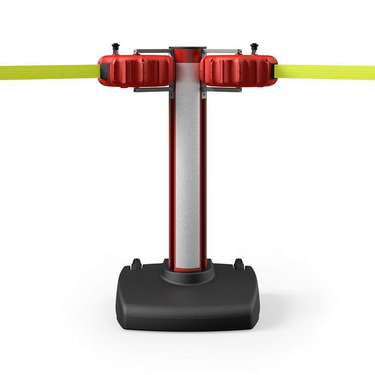 Beltrac avspärrningsstolpe -Jettrac- (2x25m utdragbart band)