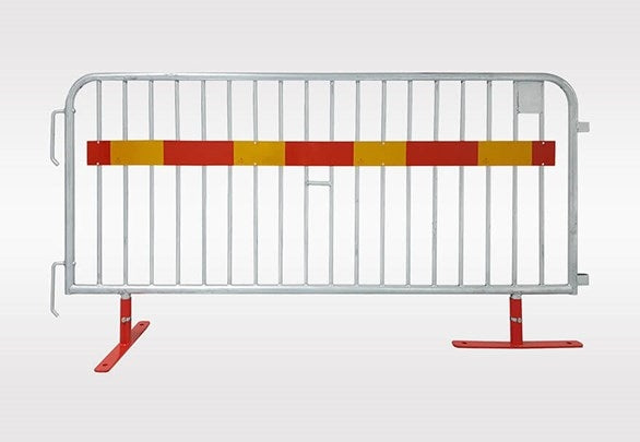 Flexibarrier Kravallstaket -Premium- vrid-fot med reflex