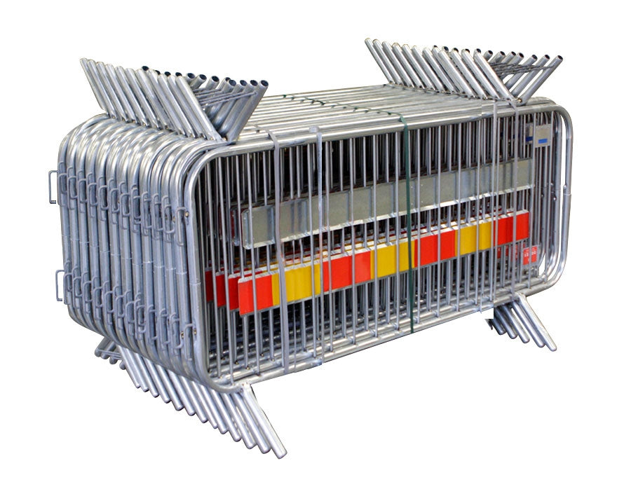 Flexibarrier Kravallstaket – Basic – Fast fot, komplett paket (57.5 m)