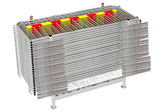 Transportbur för Kravallstaket