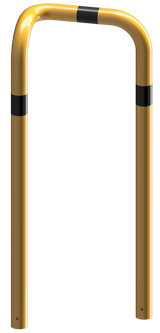 Påkörningsskyddsbåge - Solid - 90° Ensidig, Djup Version