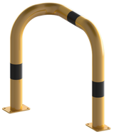 Påkörningsskyddsbåge - Solid - 90° Ensidig, Djup Version