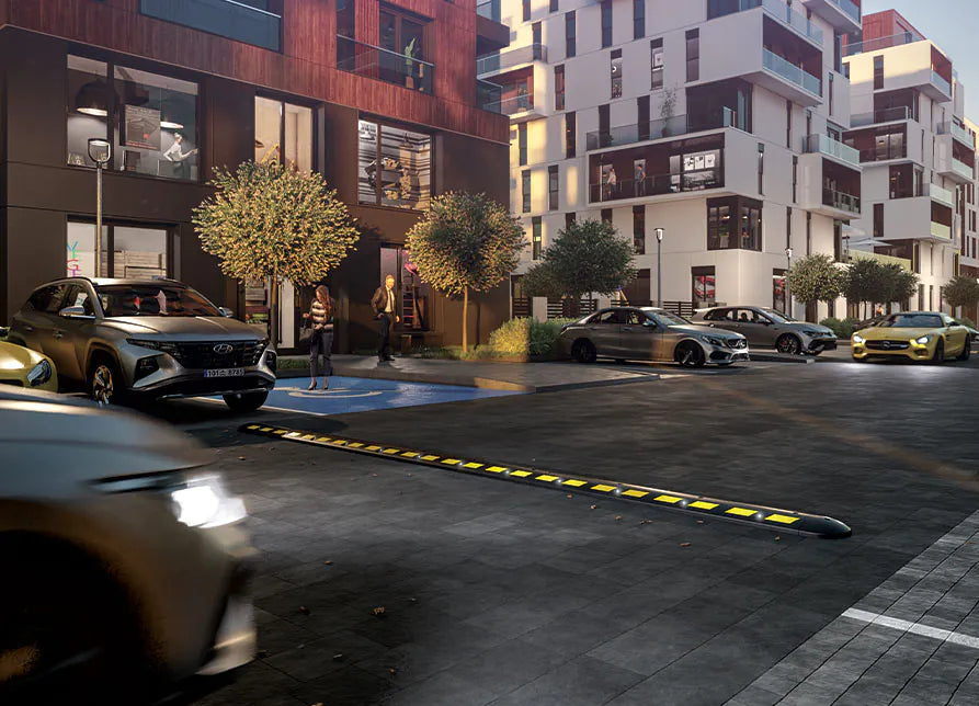 Modulär Gummifarthinder – LÅNG Serie – 56/75 mm