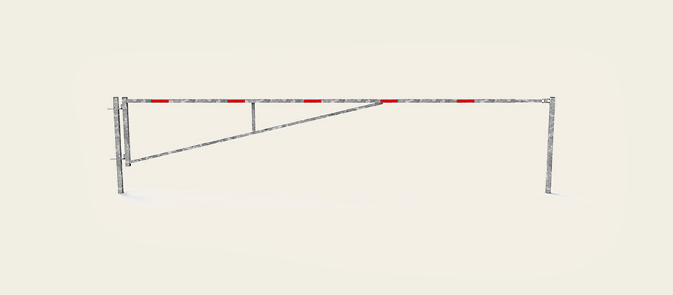 Manuell svänggrind – Justerbar (4–7 m)