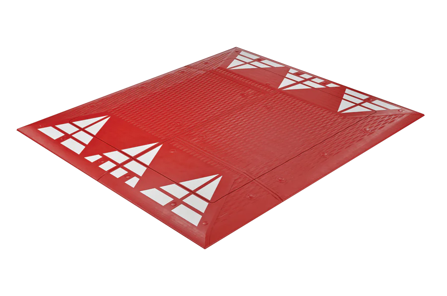 Gummikudde för hastighetsbegränsning -Quartet- (1800x3000mm)