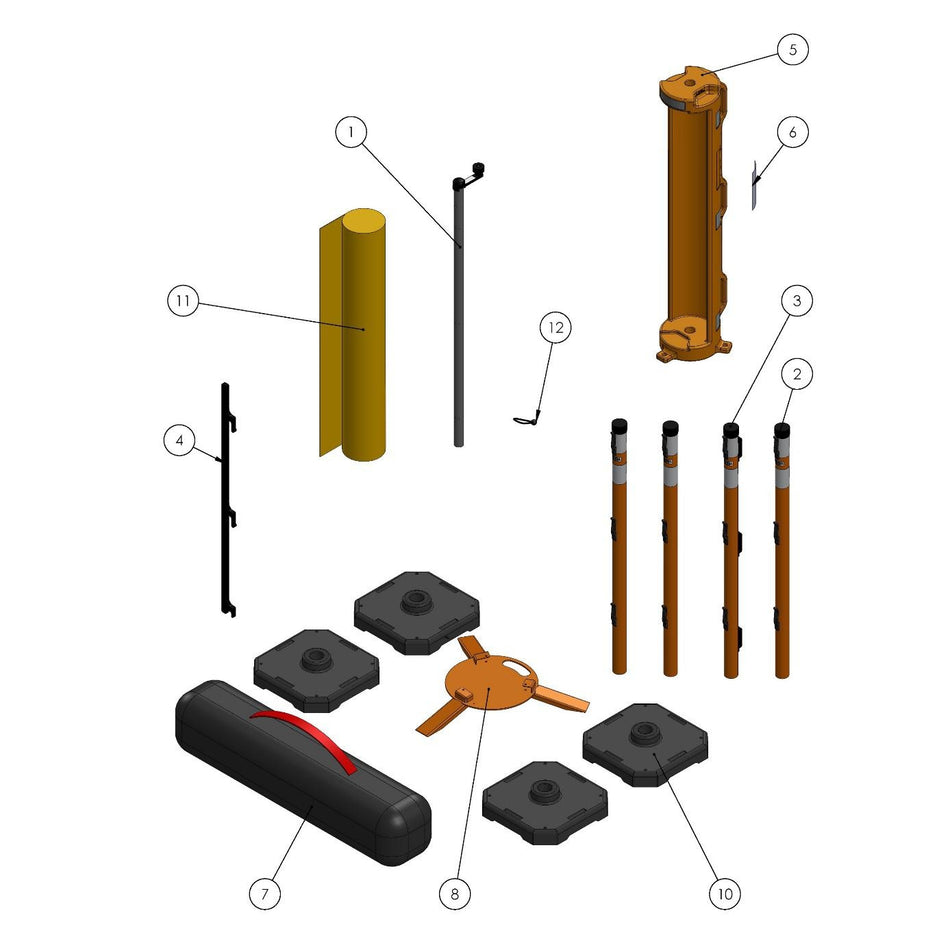 Rapid Roll - Reservdelar
