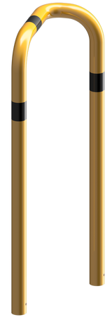 Påkörningsskyddsbåge - Solid - 90° Ensidig, Djup Version