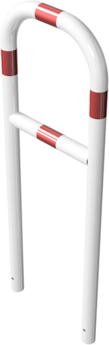 Sektionsräcke - Ø 60mm - med tvärbom