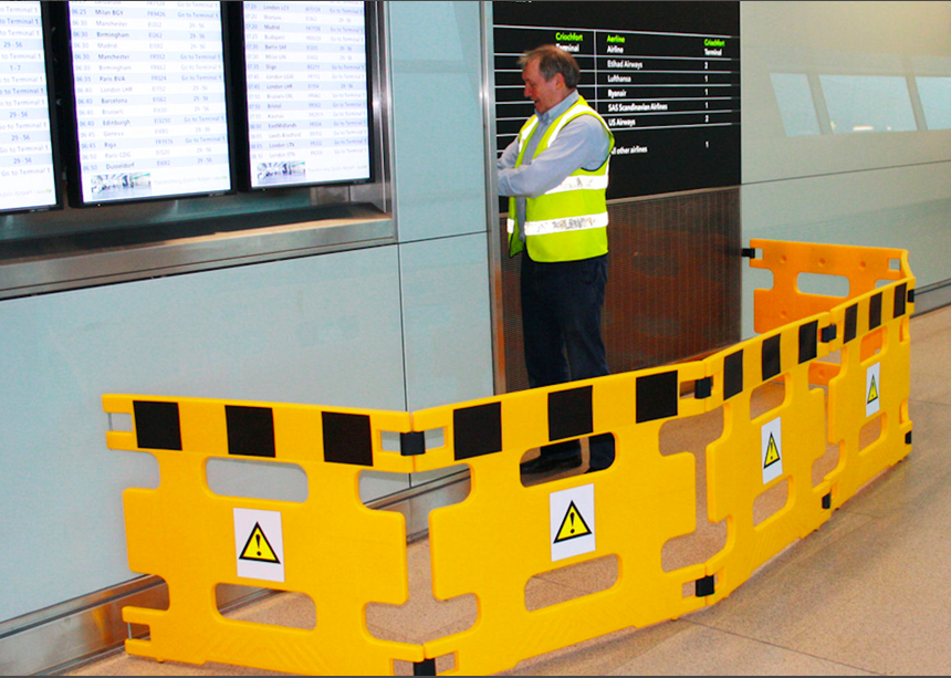 HandiGard Inomhus/Utomhus säkerhetsbarriär