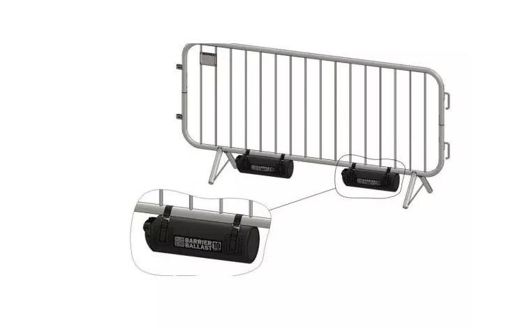 Tyngd till kravallstaket (10kg)