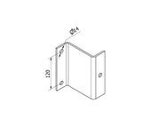 Parkeringsräcke med K-profil