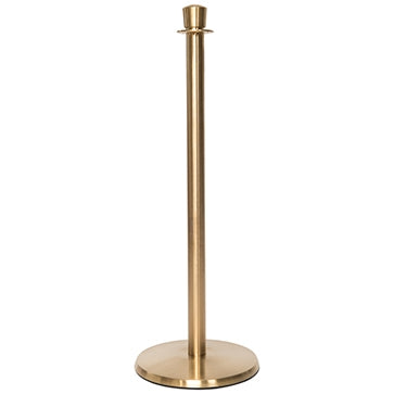 Avspärrningsstolpe för rep -Premium Crown Top-