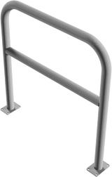 Sektionsräcke - Ø 60mm - med tvärbom