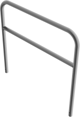 Sektionsräcke - Ø 60mm - med tvärbom