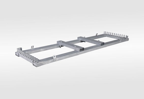 Transportpall för Byggstängsel (3,5 m paneler)